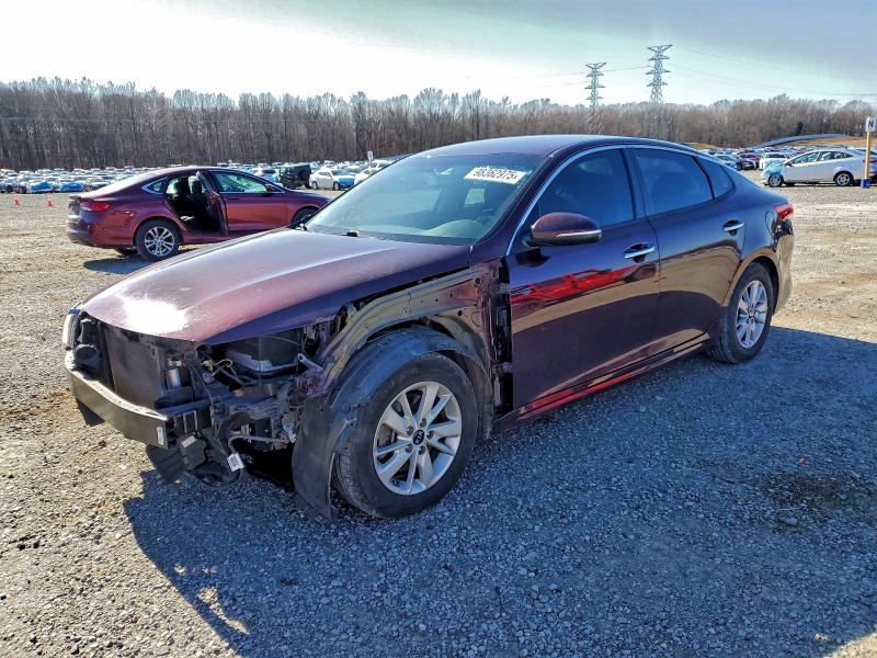 Photo 1 from auction – 2018 KIA OPTIMA LX with VIN 5XXGT4L30JG239602