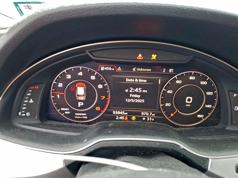 Photo 9 from auction – 2019 AUDI Q7 PREMIUM with VIN WA1LHAF79KD018759