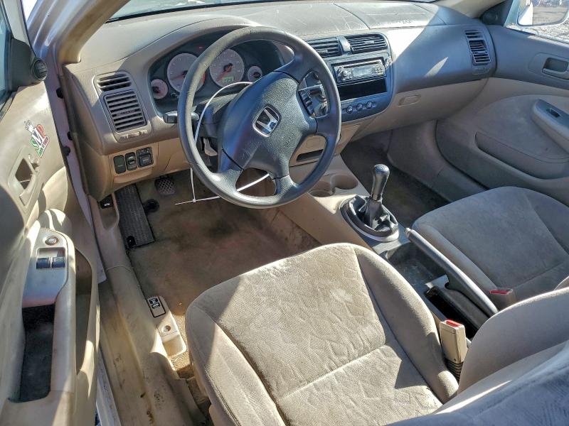 Photo 8 from auction – 2001 HONDA CIVIC SI with VIN 1HGEM21941L093545
