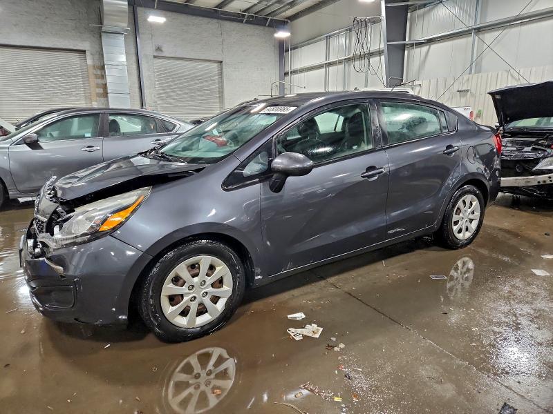 KIA RIO EX 2015 with VIN KNADN4A39F6466581 - Photo from auction