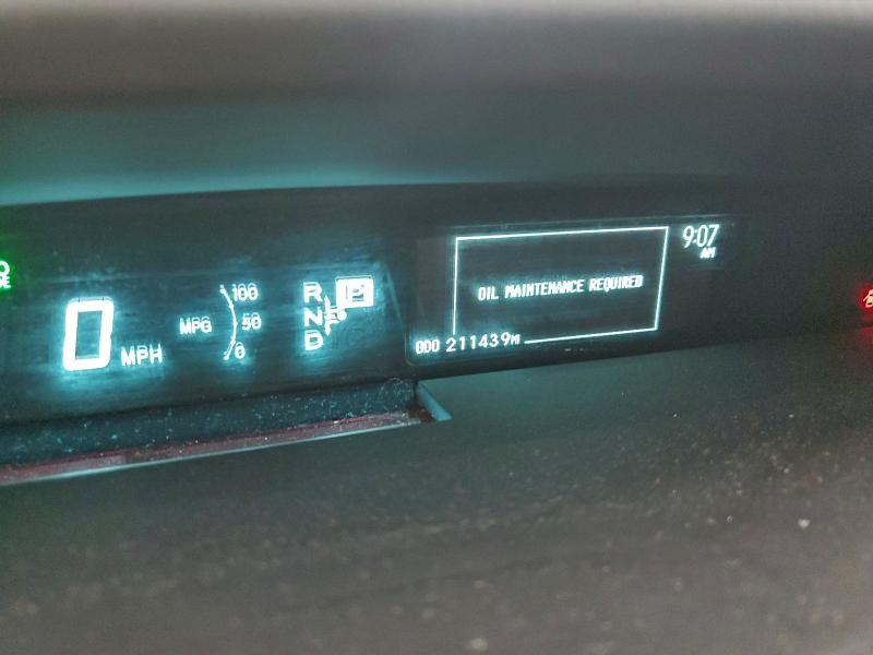 Photo 9 from auction – 2011 TOYOTA PRIUS with VIN JTDKN3DU9B0256892
