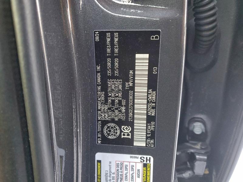 Foto 14 de la subasta – 2025 LEXUS NX con VIN 2T2GKCEZ7SC038332