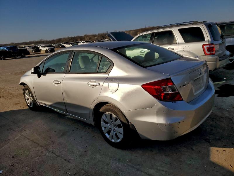 Photo 2 from auction – 2012 HONDA CIVIC LX with VIN 19XFB2F52CE102303