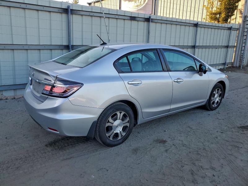 Photo 3 from auction – 2014 HONDA CIVIC HYBR with VIN 19XFB4F22EE000553