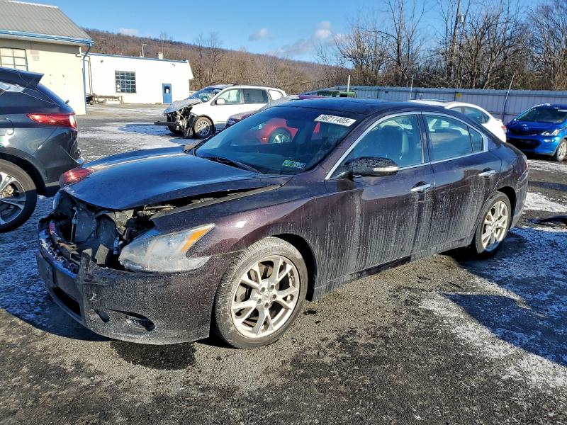 NISSAN MAXIMA S 2014 with VIN 1N4AA5AP5EC443119 - Photo from auction