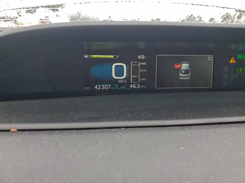 Photo 9 from auction – 2021 TOYOTA PRIUS SPEC with VIN JTDKAMFU2M3138957