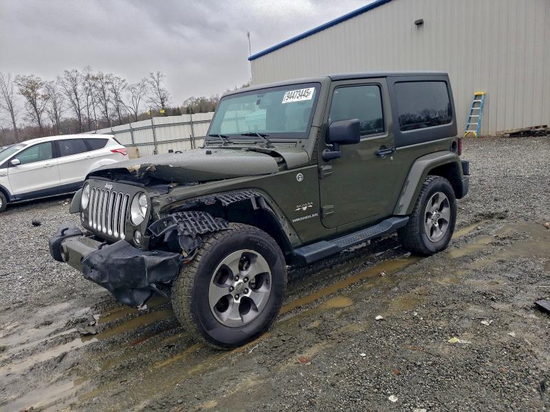 Photo 1 from auction – 2016 JEEP WRANGLER S with VIN 1C4AJWBG9GL118846
