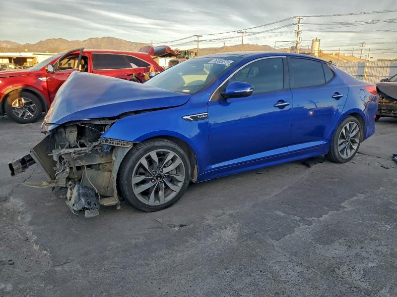 KIA OPTIMA 2014 with VIN 5XXGR4A6XEG292213 - Photo from auction
