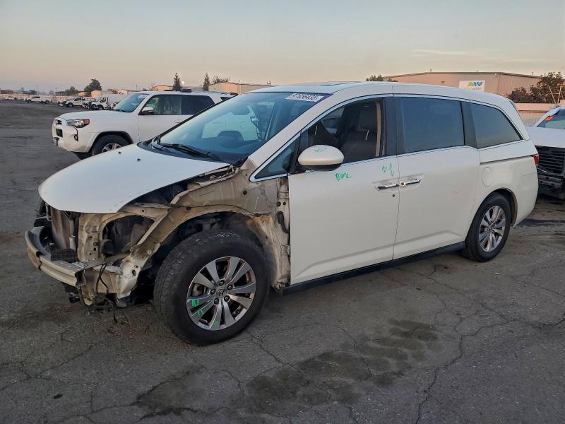 HONDA ODYSSEY EX 2014 with VIN 5FNRL5H60EB109538 - Photo from auction