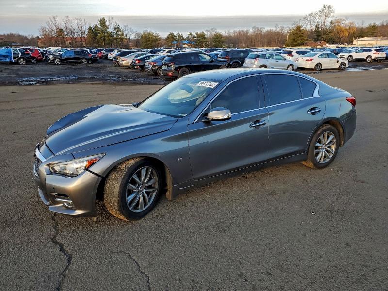 INFINITI Q50 BASE 2015 with VIN JN1BV7AR1FM409242 - Photo from auction