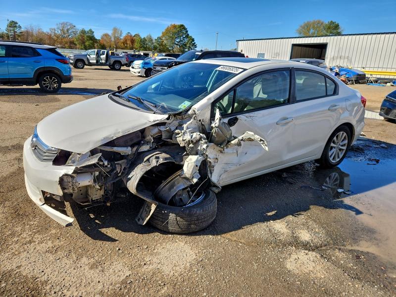 HONDA CIVIC EX 2012 with VIN 19XFB2F83CE056250 - Photo from auction