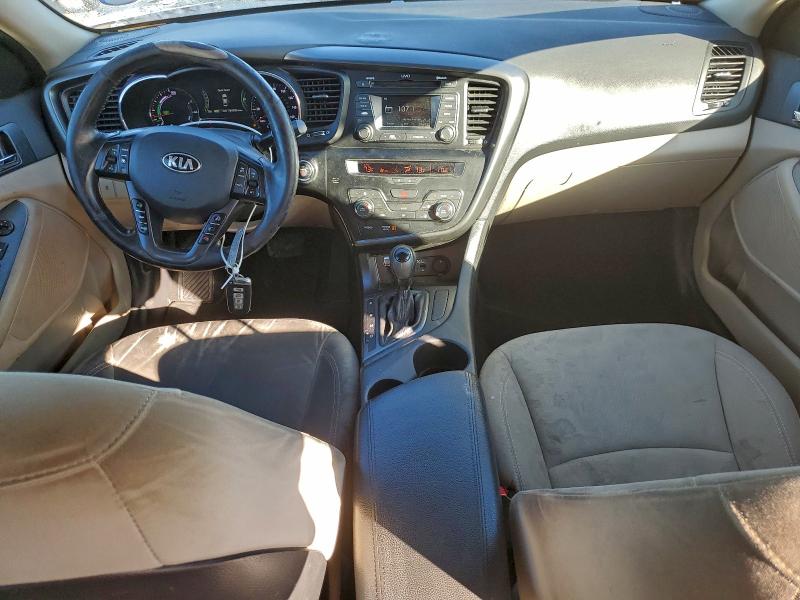 Photo 8 from auction – 2013 KIA OPTIMA HYB with VIN KNAGM4AD3D5045046