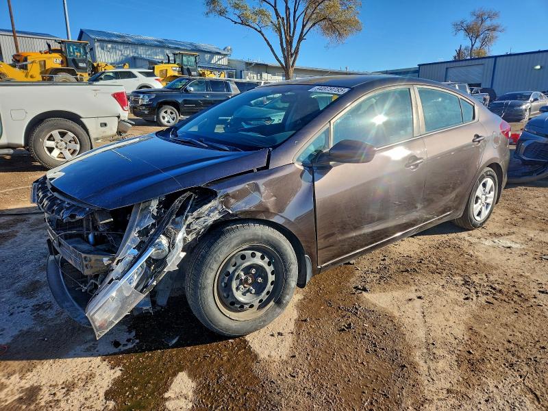 KIA FORTE LX 2018 with VIN 3KPFK4A74JE177666 - Photo from auction