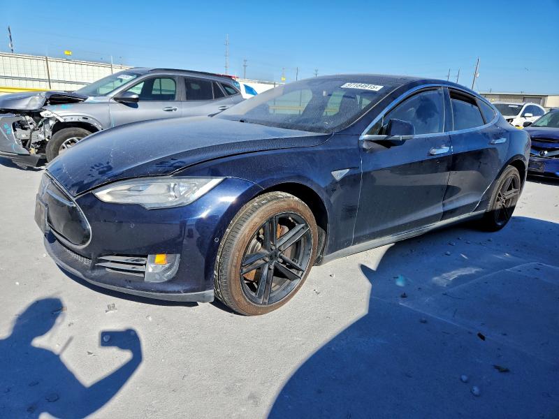 TESLA MODEL S 85 2015 with VIN 5YJSA1H14FFP73802 - Photo from auction