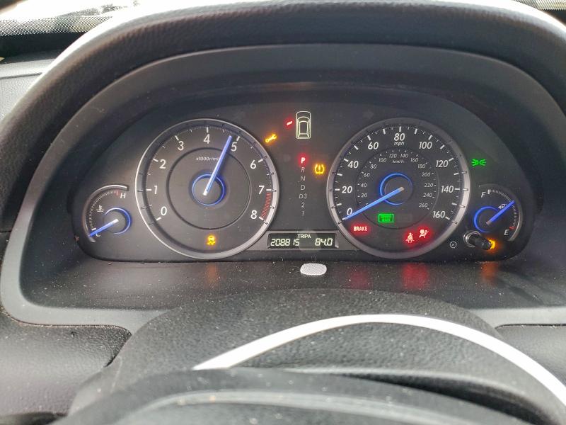 Photo 9 from auction – 2012 HONDA CROSSTOUR with VIN 5J6TF3H50CL001515
