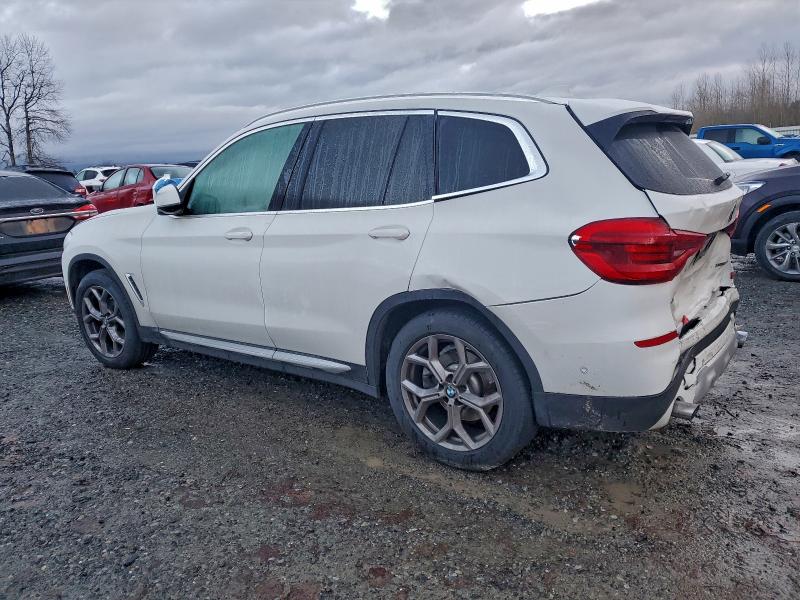 Photo 2 from auction – 2021 BMW X3 XDRIVE3 with VIN 5UXTY5C01M9F71885