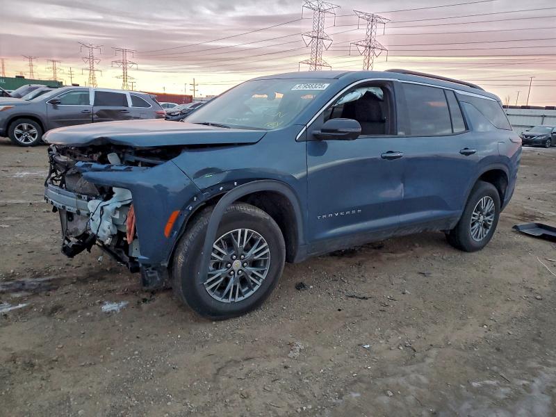 CHEVROLET TRAVERSE 2025 with VIN 1GNERGRS9SJ171245 - Photo from auction