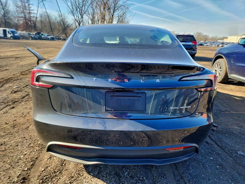 Photo 6 from auction – 2025 TESLA MODEL 3 with VIN 5YJ3E1EB3SF884759