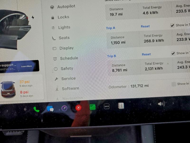 Photo 9 from auction – 2021 TESLA MODEL 3 with VIN 5YJ3E1EA2MF093357