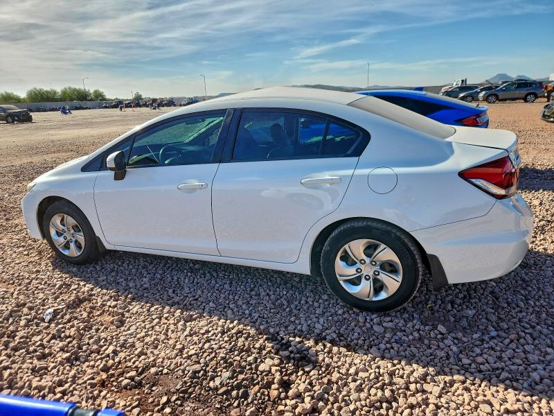 Photo 2 from auction – 2014 HONDA CIVIC LX with VIN 19XFB2F55EE047221