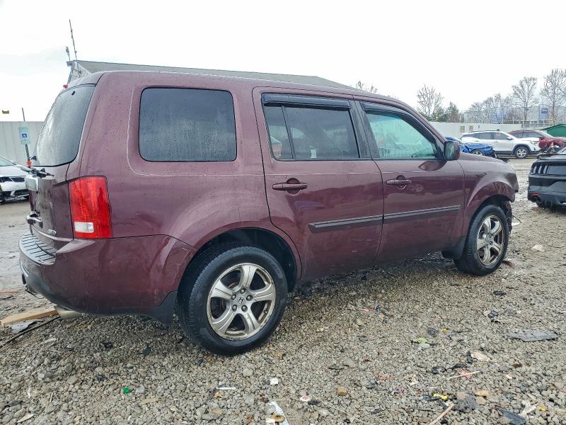Photo 3 from auction – 2014 HONDA PILOT EXL with VIN 5FNYF4H52EB052330