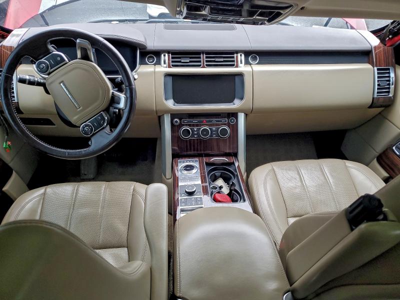 Photo 8 from auction – 2017 LAND ROVER RANGE ROVE with VIN SALGS2FK3HA327312