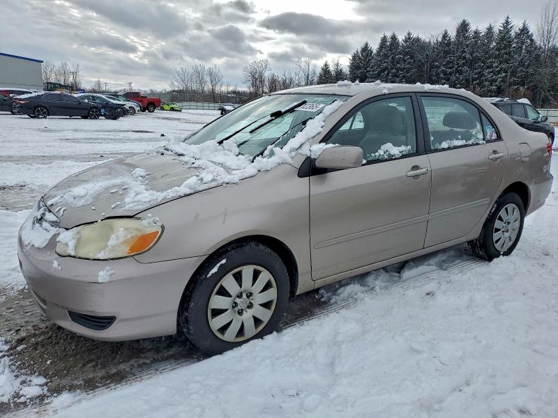 TOYOTA COROLLA CE 2003 with VIN 1NXBR32E63Z116000 - Photo from auction