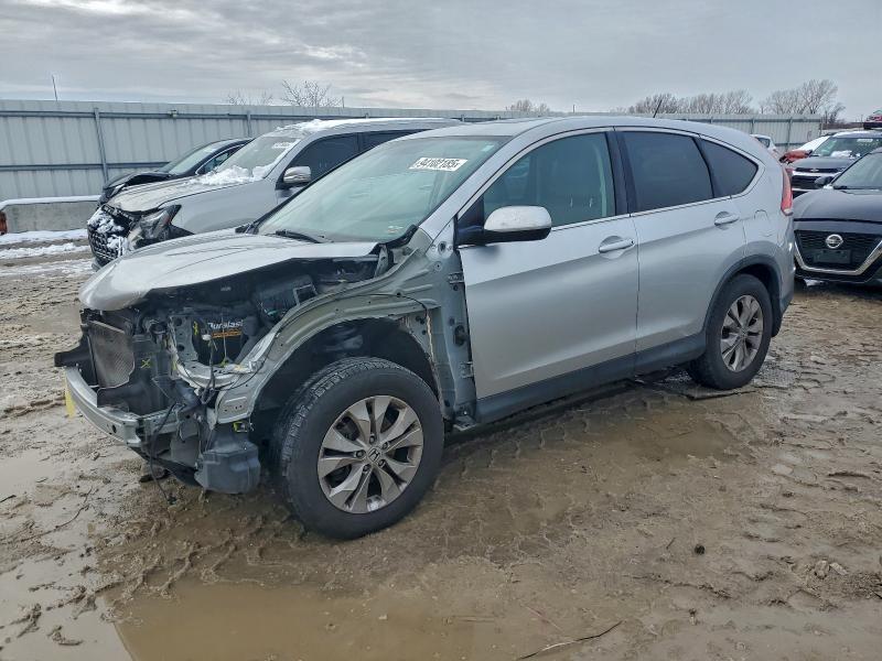 HONDA CR-V EX 2013 with VIN 2HKRM4H58DH691841 - Photo from auction
