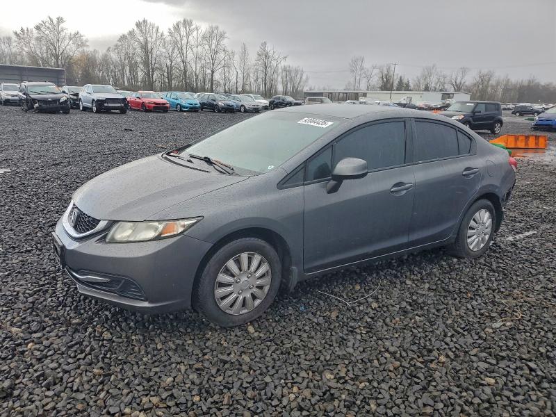 HONDA CIVIC LX 2013 with VIN 19XFB2F53DE035311 - Photo from auction