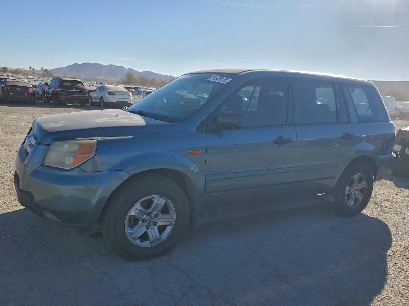 HONDA PILOT LX 2007 with VIN 5FNYF28107B029701 - Photo from auction