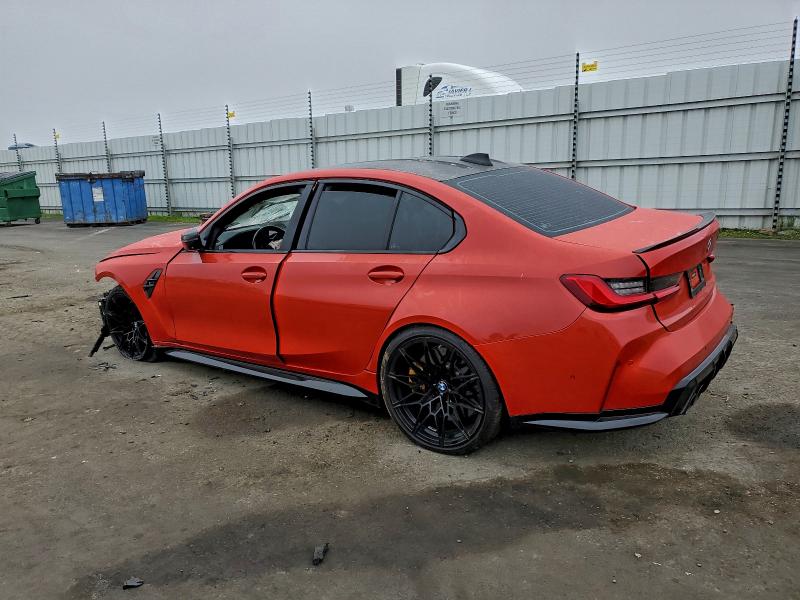 Photo 2 from auction – 2021 BMW M3 with VIN WBS33AY07MFL22208