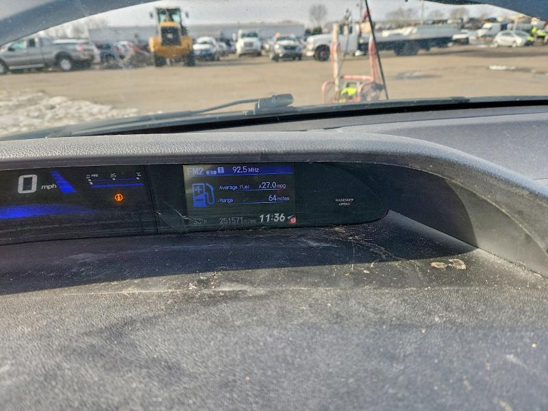 Photo 9 from auction – 2013 HONDA CIVIC EXL with VIN 19XFB2F91DE267473