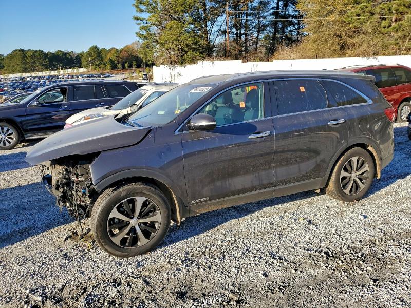 KIA SORENTO EX 2017 with VIN 5XYPHDA55HG325547 - Photo from auction