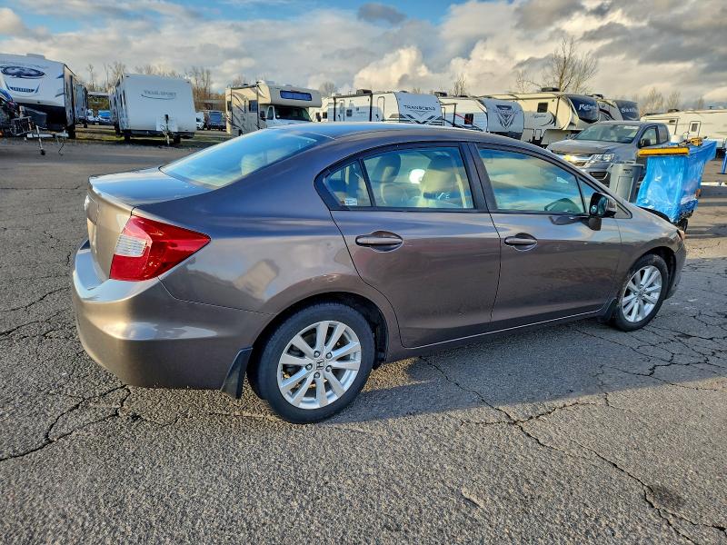 Photo 3 from auction – 2012 HONDA CIVIC EXL with VIN 19XFB2F95CE304197