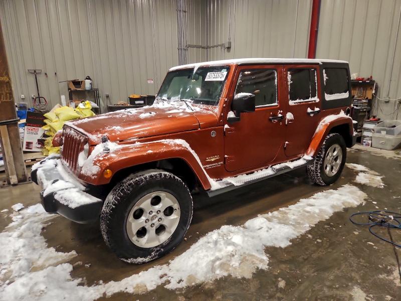 JEEP WRANGLER U 2014 with VIN 1C4BJWEG1EL224317 - Photo from auction