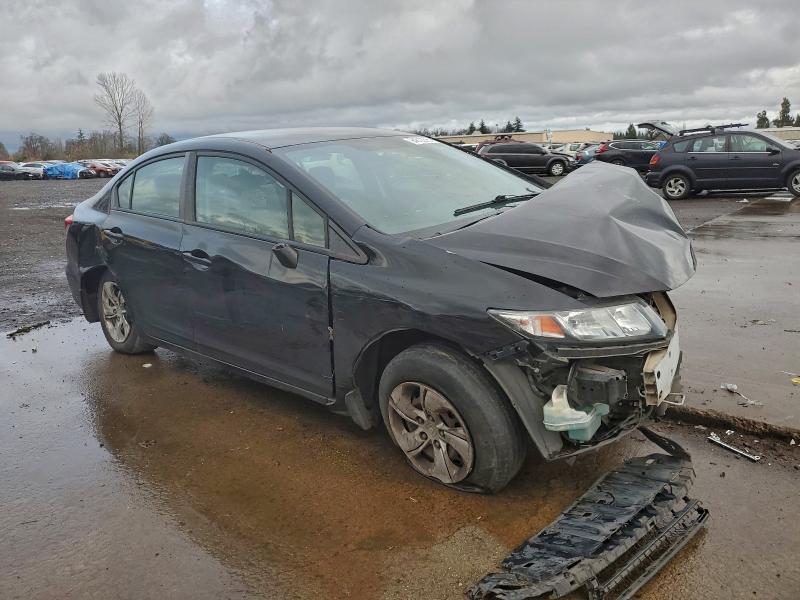 Photo 4 from auction – 2013 HONDA CIVIC LX with VIN 19XFB2F5XDE207480