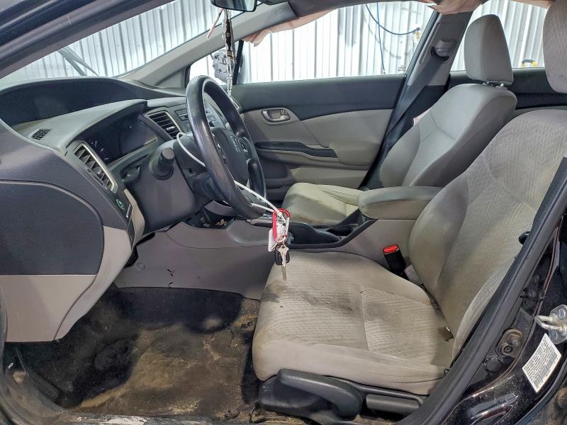 Photo 7 from auction – 2014 HONDA CIVIC LX with VIN 19XFB2F50EE203441