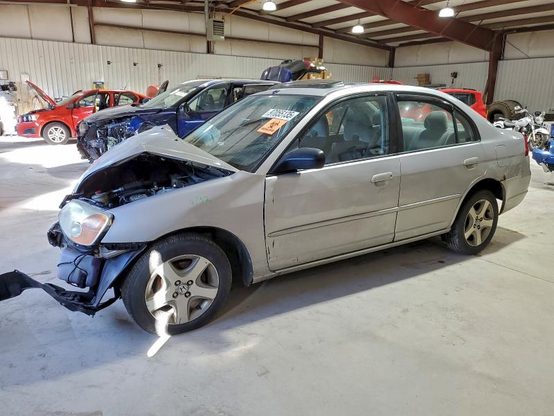 Photo 1 from auction – 2003 HONDA CIVIC EX with VIN 1HGES26763L017891