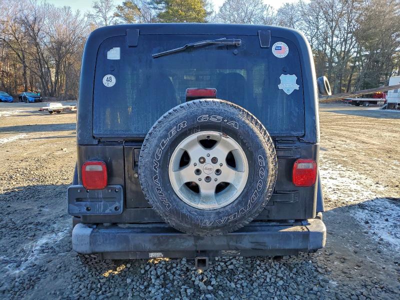 Photo 6 from auction – 2000 JEEP WRANGLER / with VIN 1J4FA59S2YP707879