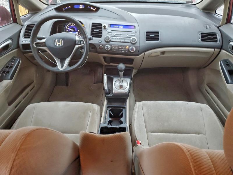Photo 8 from auction – 2010 HONDA CIVIC LX with VIN 19XFA1F59AE014195