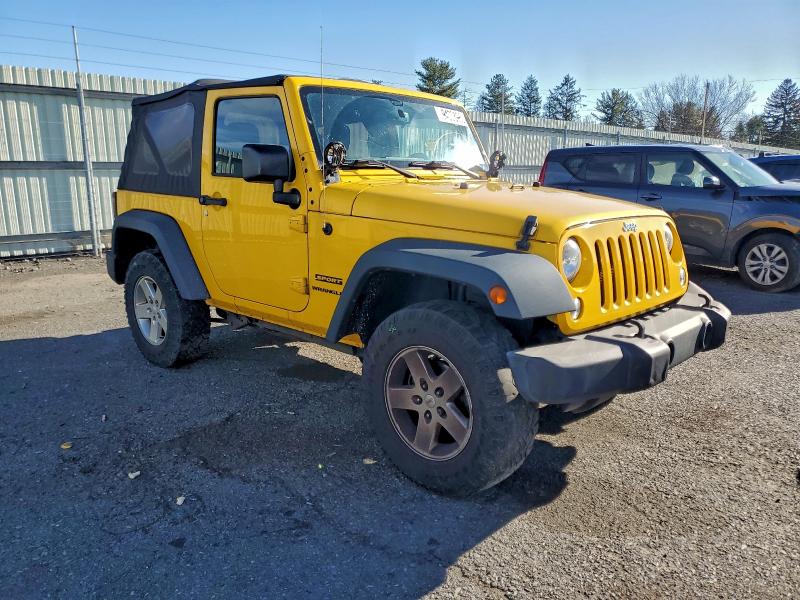 Photo 4 from auction – 2015 JEEP WRANGLER S with VIN 1C4AJWAG4FL683991