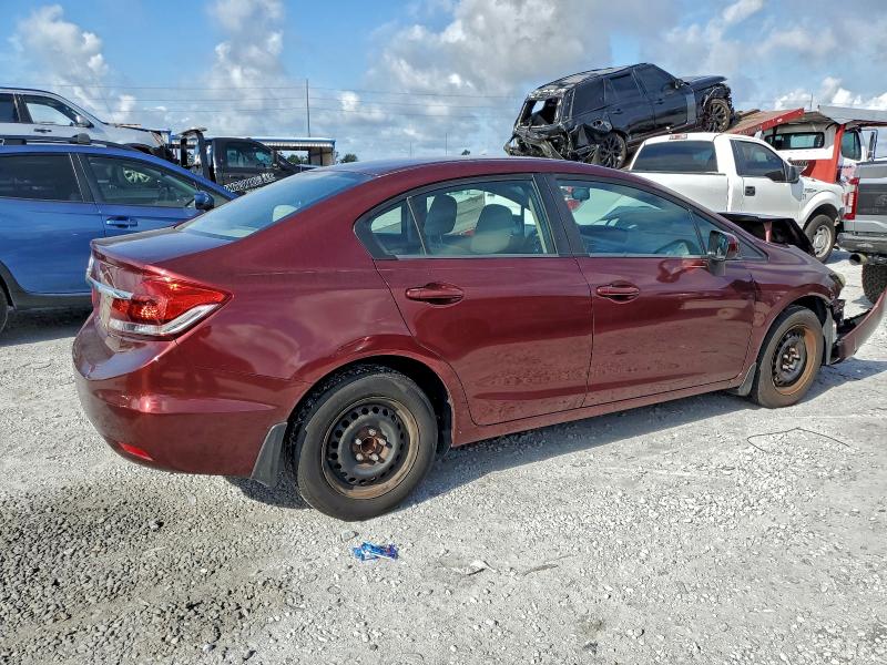 Photo 3 from auction – 2014 HONDA CIVIC LX with VIN 19XFB2F56EE085184