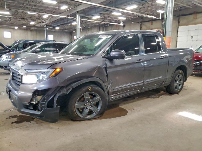 HONDA RIDGELINE 2023 with VIN 5FPYK3F50PB008040 - Photo from auction