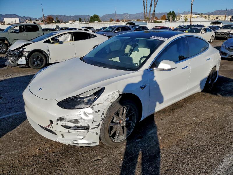 TESLA MODEL 3 2020 with VIN 5YJ3E1EA2LF615550 - Photo from auction