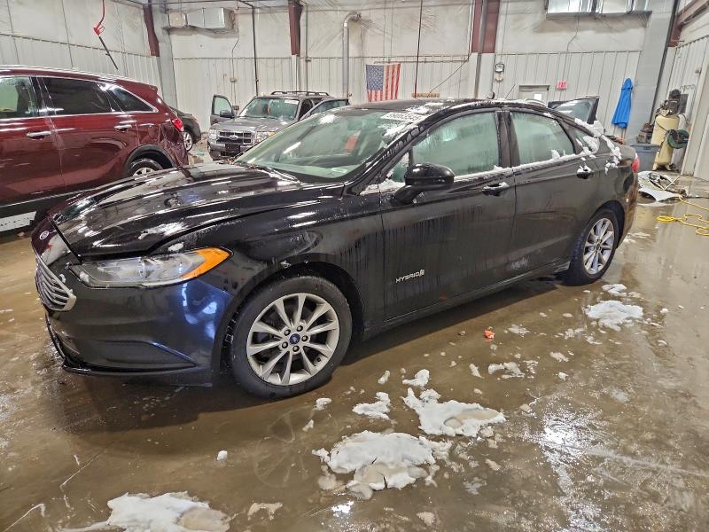 FORD FUSION SE 2017 with VIN 3FA6P0LU5HR216545 - Photo from auction