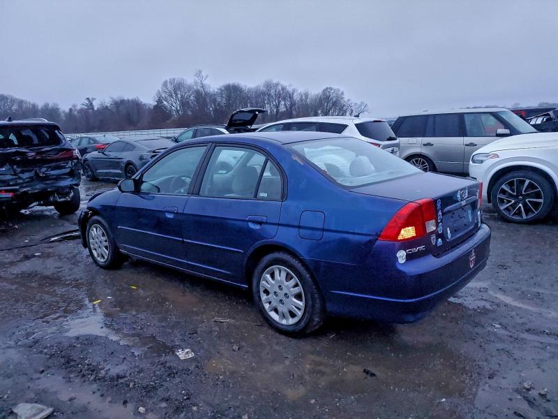 Photo 2 from auction – 2005 HONDA CIVIC LX with VIN 2HGES15545H614449
