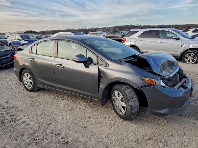 Photo 4 from auction – 2012 HONDA CIVIC LX with VIN 19XFB2F55CE045370