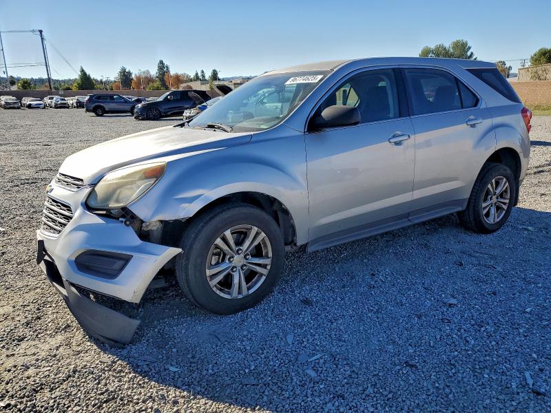 CHEVROLET EQUINOX LS 2017 with VIN 2GNALBEK2H1541687 - Photo from auction