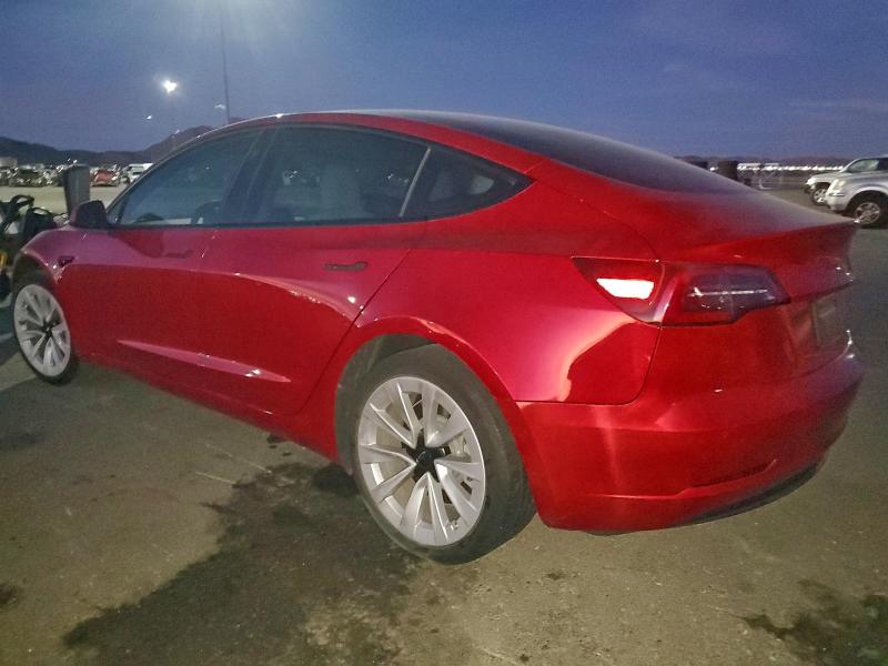Photo 2 from auction – 2021 TESLA MODEL 3 with VIN 5YJ3E1EA6MF927579