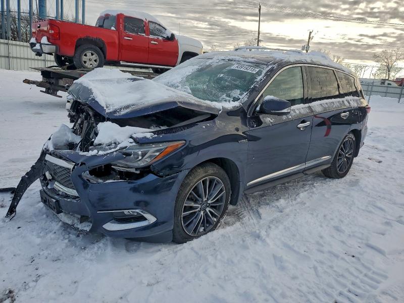 INFINITI QX60 HYBRI 2017 with VIN 5N1CL0MN7HC545502 - Photo from auction